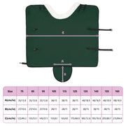 Hästdyna Mörkgrön 95 cm Polar fleece