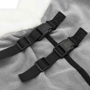 Hästdyna Ljusgrå 125 cm Polar fleece