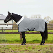 Hästdyna Ljusgrå 125 cm Polar fleece