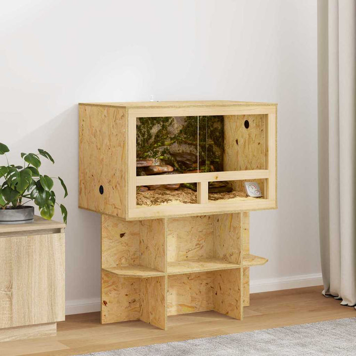 Terrariebas Brun 80 x 50 x 50 cm OSB