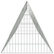 Hönshus Silver 430 x 55 x 55 cm Galvaniserat stål