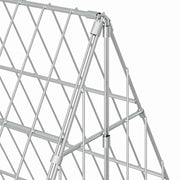Hönshus Silver 215 x 100 x 85 cm Galvaniserat stål