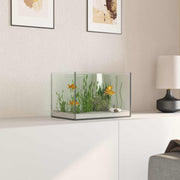 Akvarium med lagring Transparent 30 x 20 x 20 cm Glas