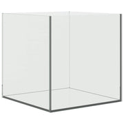 Akvarium med lagring Transparent 30 x 30 x 30 cm Glas