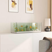 Akvarium med lagring Transparent 60 x 20 x 20 cm Glas