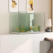 Akvarium med lagring Transparent 60 x 35 x 40 cm Glas