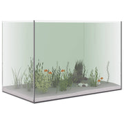 Akvarium med lagring Transparent 60 x 35 x 40 cm Glas