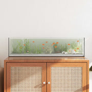 Akvarium med lagring Transparent 80 x 20 x 20 cm Glas