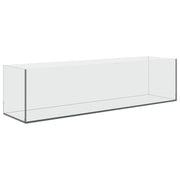 Akvarium med lagring Transparent 80 x 20 x 20 cm Glas