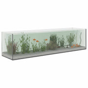 Akvarium med lagring Transparent 80 x 20 x 20 cm Glas