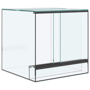 Terrarium med lagring Transparent 30 x 30 x 30 cm Glas