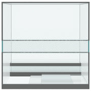 Terrarium med lagring Transparent 30 x 30 x 30 cm Glas