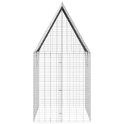 Kaninbur Silver 200 x 100 x 210 cm Galvaniserat stål