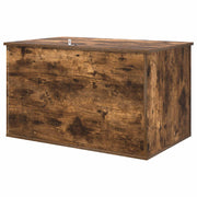 Katt hus Rökt ek 85 x 55 x 50,5 cm Konstruerat trä