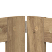 Fällbar hundgrind med stativ 4 st Artisan-ek 401 cm