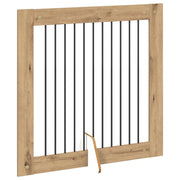 Fällbar hundgrind med stativ 4 st Artisan-ek 401 cm