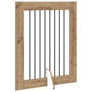 Fällbar hundgrind med stativ 2 st Artisan-ek 160,5 cm