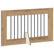 Fällbar hundgrind med stativ 4 st Artisan-ek 401 cm