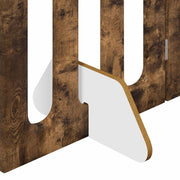Fällbar husdjursgrind 4 st 201 x 38 x 90 cm