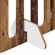 Fällbar husdjursgrind 4 st 201 x 38 x 90 cm