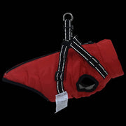 Hund Kappa Röd L32 Fleece och Polyester