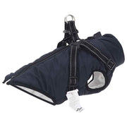 Hund Kappa Mörkblå L40 Fleece och Polyester