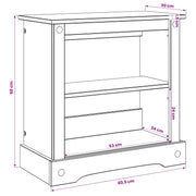 Aquariumställ CORONA Vit och brun 60,5 x 30 x 60 cm 150 kg