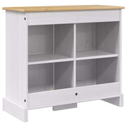 Aquariumställ CORONA Vit och brun 81,5 x 37 x 73 cm 250 kg