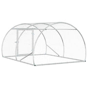Hönsgård Silver 200 x 150 x 100 cm Galvaniserat stål