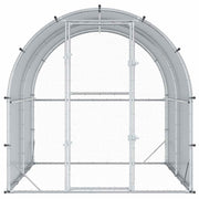 Hönsgård Silver 200 x 200 x 200 cm Galvaniserat stål