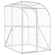 Hönsgård Silver 200 x 200 x 215 cm Galvaniserat stål