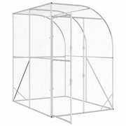 Hönsgård Silver 200 x 200 x 215 cm Galvaniserat stål