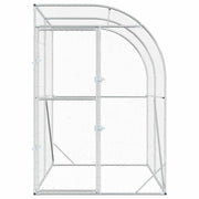 Hönsgård Silver 200 x 200 x 215 cm Galvaniserat stål