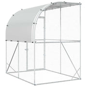Hönsgård Silver 200 x 200 x 215 cm Galvaniserat stål