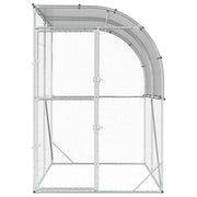 Hönsgård Silver 200 x 200 x 215 cm Galvaniserat stål