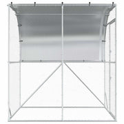 Hönsgård Silver 200 x 200 x 215 cm Galvaniserat stål