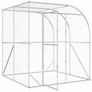 Hönsgård Silver 200 x 200 x 215 cm Galvaniserat stål