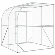 Hönsgård Silver 200 x 200 x 215 cm Galvaniserat stål