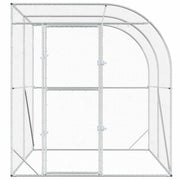 Hönsgård Silver 200 x 200 x 215 cm Galvaniserat stål