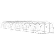 Hönsgård Silver 1000 x 150 x 100 cm Galvaniserat stål