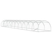 Hönsgård Silver 1000 x 150 x 100 cm Galvaniserat stål