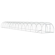 Hönsgård Silver 1200 x 150 x 100 cm Galvaniserat stål