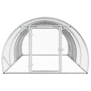 Hönsgård Silver 400 x 150 x 100 cm Galvaniserat stål