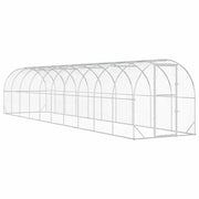 Hönsgård Silver 1000 x 200 x 200 cm Galvaniserat stål