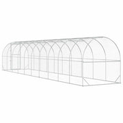 Hönsgård Silver 1000 x 200 x 200 cm Galvaniserat stål
