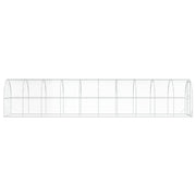Hönsgård Silver 1000 x 200 x 200 cm Galvaniserat stål