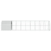 Hönsgård Silver 1000 x 200 x 200 cm Galvaniserat stål