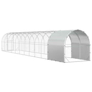 Hönsgård Silver 1200 x 200 x 200 cm Galvaniserat stål