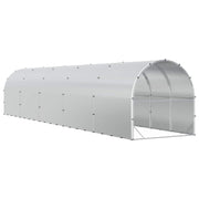 Hönsgård Silver 1000 x 200 x 200 cm Galvaniserat stål