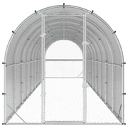 Hönsgård Silver 1000 x 200 x 200 cm Galvaniserat stål